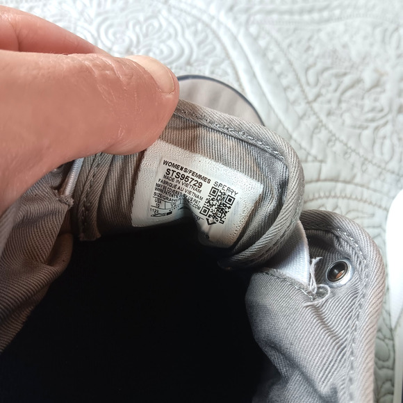 Sperry Women's Pier View Core Sneaker, Grey STS95729 - US 10  EU 41‎ - Picture 7 of 9